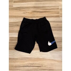 Nike SB Dri-FIT Shorts Mens Small Black Skateboarding Swoosh Logo Athletic S